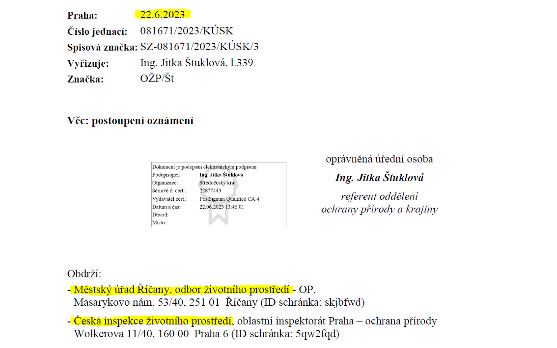 preposlani krajskeho uradu